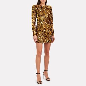 NWOT Balmain Sequin Mini Dress